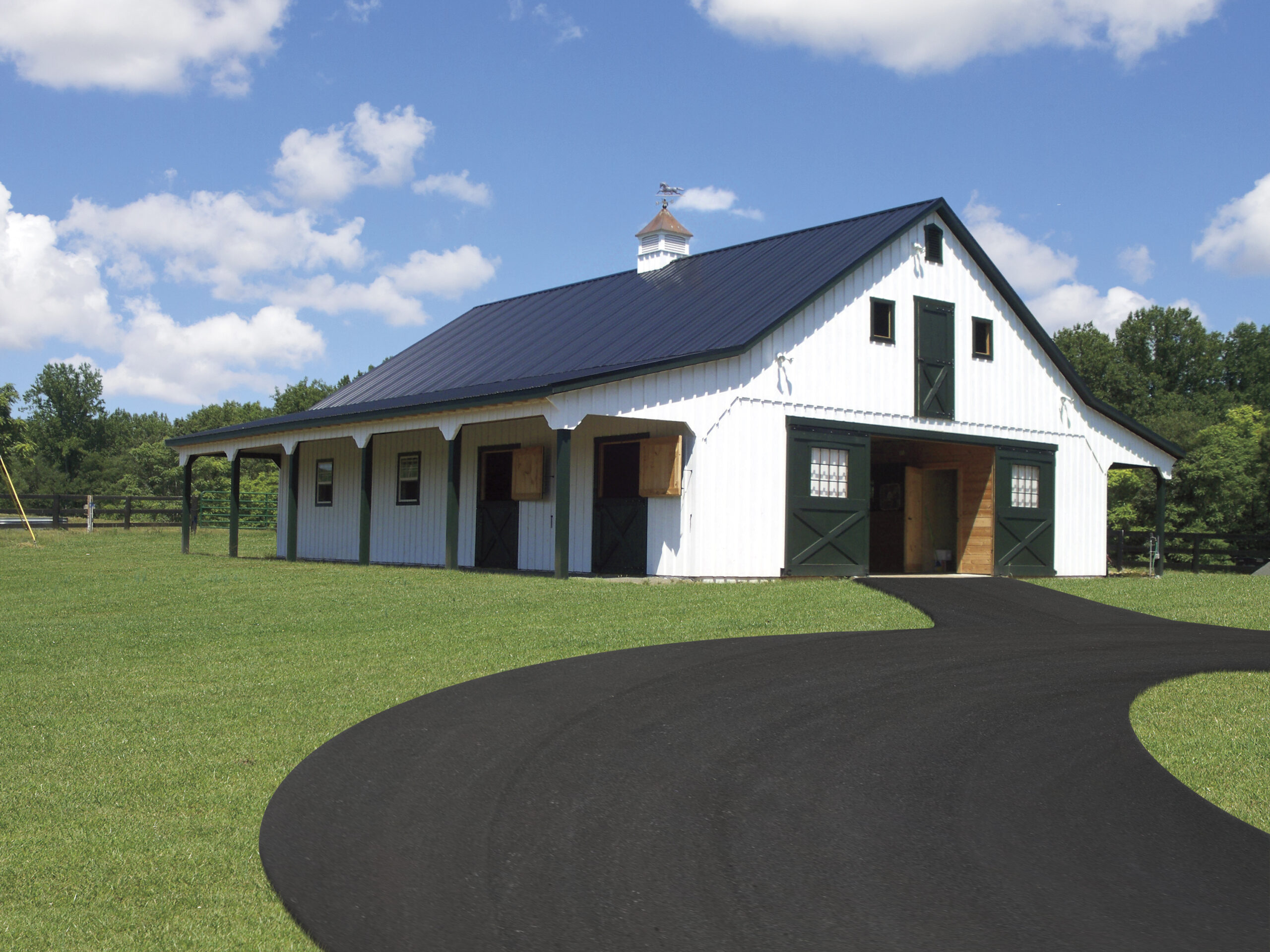 Custom Horse Barns