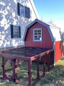 Chicken Coop with Run Area
