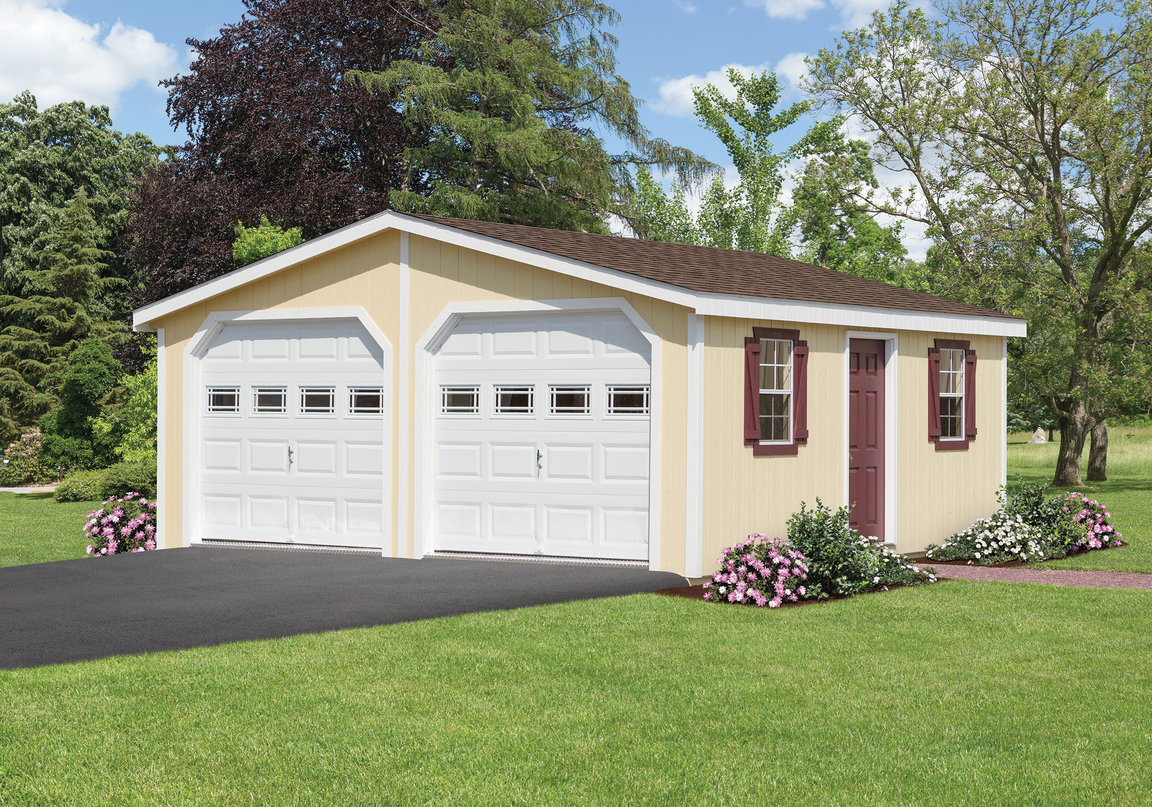 2 car garages for sale