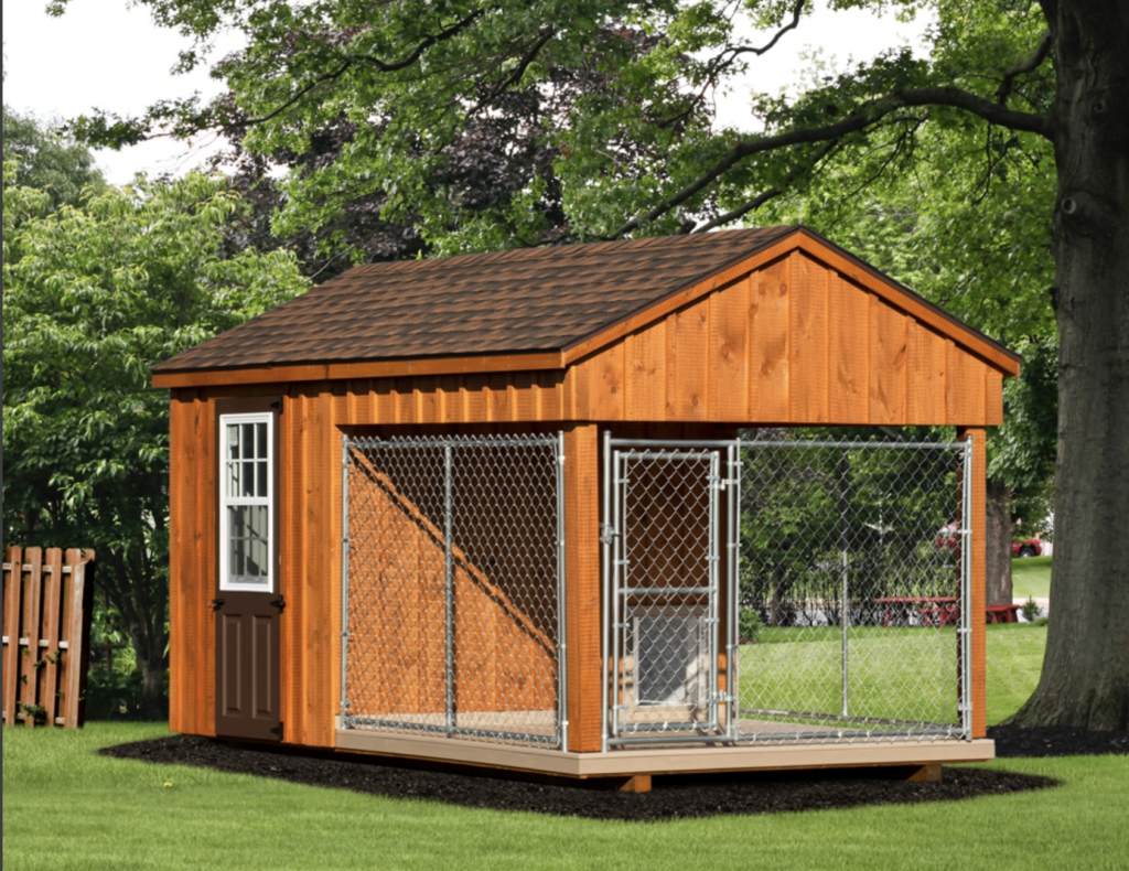Amish Made Dog Kennels for 1 Dog Backyard Escapes