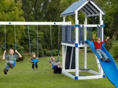 play tower for fun backyards